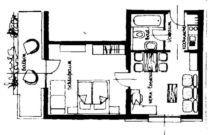 Apartmán Unterwirt Bad Kleinkirchheim Exteriér fotografie