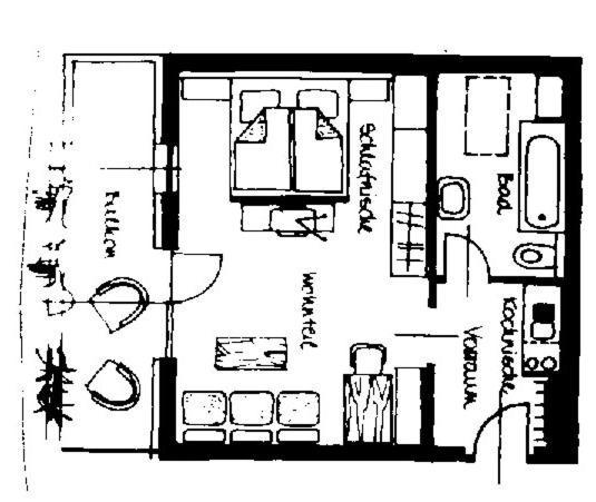 Apartmán Unterwirt Bad Kleinkirchheim Exteriér fotografie
